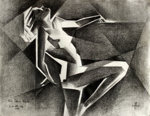 Art-Deco-Tänzerin von Corné Akkers