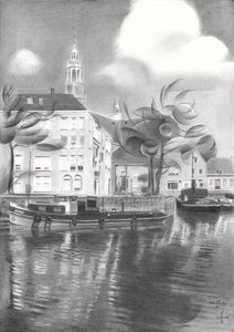 Stadtkanal-Reflexionen
