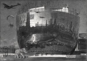 Elefantenstadttraum von Corné Akkers