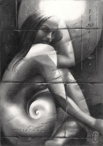 Rätselhafter Spiralblick von Corné Akkers