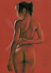 Nackte Weibliche Figur