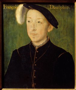 Porträt von Charles von Frankreich, Herzog von Orleans, Holzgemälde von Corneille De Lyon, 16. Jahrhundert, Bayonne, Musee Bonnat