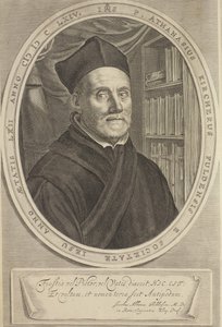 Porträt von Athanasius Kircher 1602-1680, 1664 von Cornelis Abrahamsz. Bloemaert II