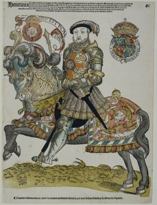 Porträt von Heinrich VIII. von England von Cornelis Anthonisz. (manner of)