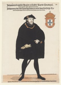 Porträt von Johannes III. von Portugal von Cornelis Anthonisz. (manner of)