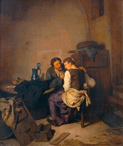 Rustikales Interieur von Cornelis Bega