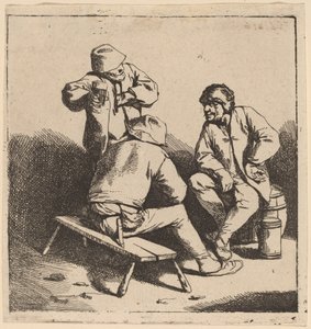 Die drei Trinker von Cornelis Pietersz Bega