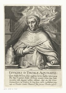 Heiliger Thomas von Aquin von Cornelis Boel