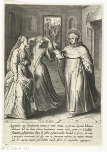 Thomas bekehrt seine Schwester von Cornelis Boel