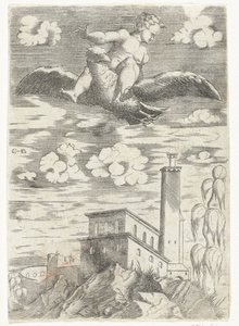 Raub des Ganymed von Cornelis Bos