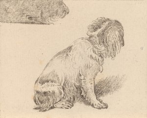 Sitzender Hund, 1777