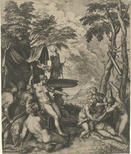 Diana entdeckt die Schwangerschaft von Callisto