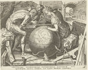 Geometrie von Cornelis Cort