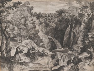 Der heilige Franziskus empfängt die Stigmata, 1567