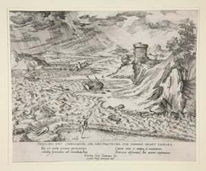 Das Schiffswrack von Cornelis Cort