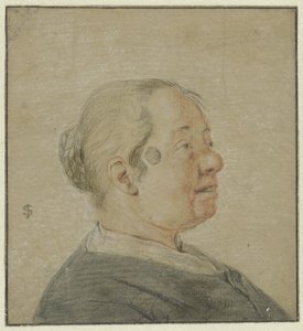 Büste einer Frau, nach rechts im Profil von Cornelis Dusart (possibly)