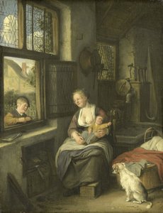 Eine Mutter mit ihren Kindern