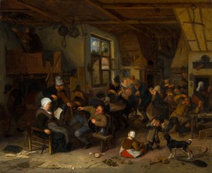 Bauernschänke von Cornelis Dusart