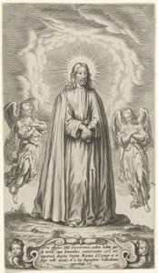 Christus mit zwei Engeln