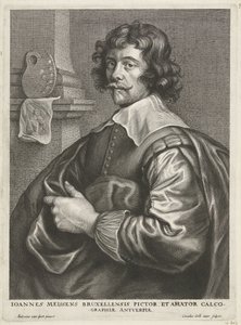 Porträt von Joannes Meyssens von Cornelis Galle (II)