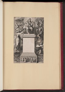 Titelseite für B. De Los Rios, De Hierarchia Mariana Libri Sex
