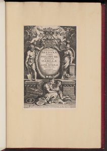 Titelseite für Herman Hugos "Obsidio Bredana" von Cornelis Galle I after Sir Peter Paul Rubens