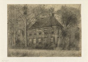 Altes Haus am Gein von Cornelis Gerardus 