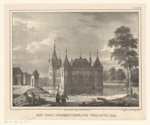 Schloss Bulgersteyn von Cornelis Gerrit Verburgh