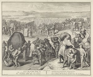 Überquerung des Jordan von Cornelis Huyberts