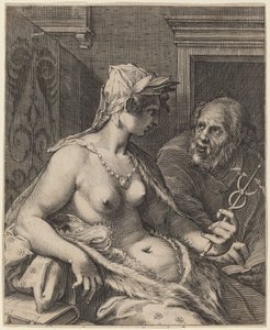Poesie von Cornelis Jacobsz Drebbel, after Hendrik Goltzius