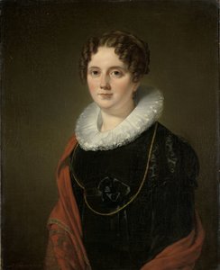 Marie Allebé-Herckenrath, Großmutter des Malers August Allebé von Cornelis Kruseman