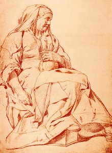 Die kranke Frau mit einer Urinflasche von Cornelis Pietersz Bega
