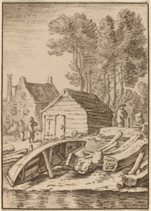 Werft, 1761, veröffentlicht 1765 von Cornelis Ploos van Amstel