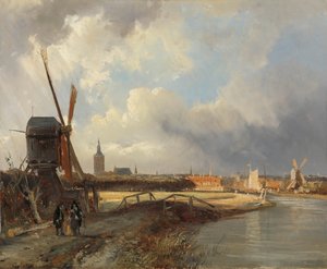 Ansicht von Den Haag von Cornelis Springer