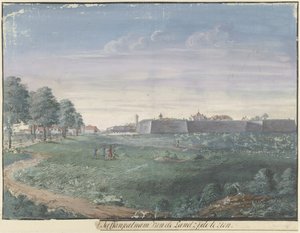 Das Fort Jaffnapatnam auf Ceylon