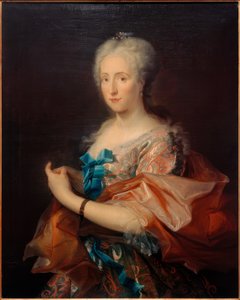 Bildnis einer Dame (Dreiviertelfigur) von Cornelis Troost