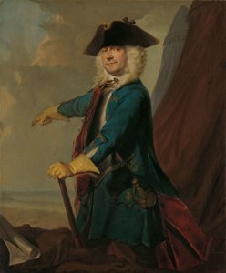 Gerrit Sichterman (1688-1730). Quartiermeister-General der Kavallerie, Oberst des Oranje-Groningen-Infanterieregiments, Kommandant von Grave von Cornelis Troost