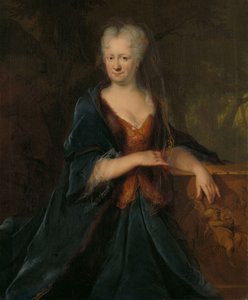 Porträt von Louise Christina Trip, Ehefrau von Gerrit Sichterman von Cornelis Troost