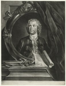 Porträt des Komponisten Pietro Antonio Locatelli 1695-1764 von Cornelis Troost