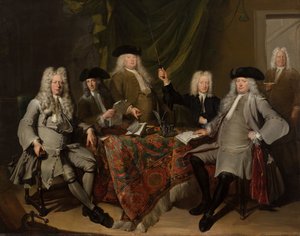 Porträt der Inspektoren des Collegium Medicum