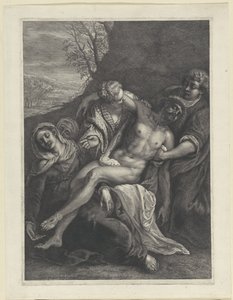 Beweinung Christi von Cornelis Visscher (II)