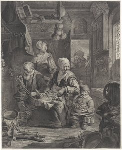 Pfannkuchenbäckerin