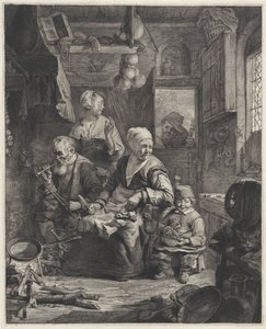 Pfannkuchenbäckerin