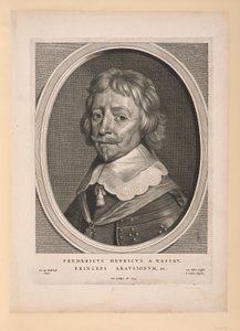 Frederick Henry, Prinz von Oranien, aus Neun Porträts von Cornelis Visscher