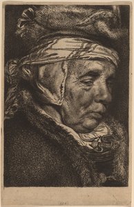 Kopf einer alten Frau (Visschers Mutter)