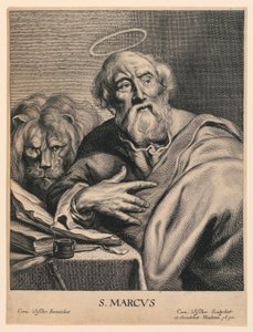 St. Markus (S. Marcvs) von Cornelis Visscher