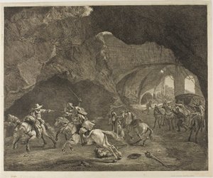 Der Pistolenschuss von Cornelis Visscher