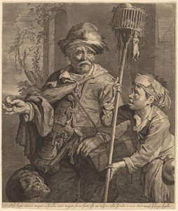Der Verkäufer von Rattengift von Cornelis Visscher