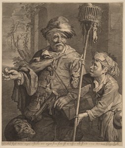 Der Rattengiftverkäufer von Cornelis Visscher