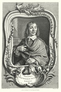 Philips Wouwerman, niederländischer Maler von Cornelis after Visscher